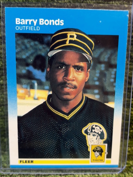 Barry Bonds 1987 Fleer Rookie Card Pittsburgh Pirates