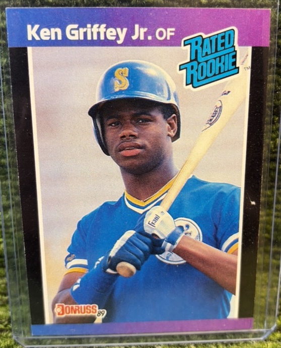1989 Donruss Rated Rookie Ken Griffey Jr #33 Seattle Mariners Baseball Card