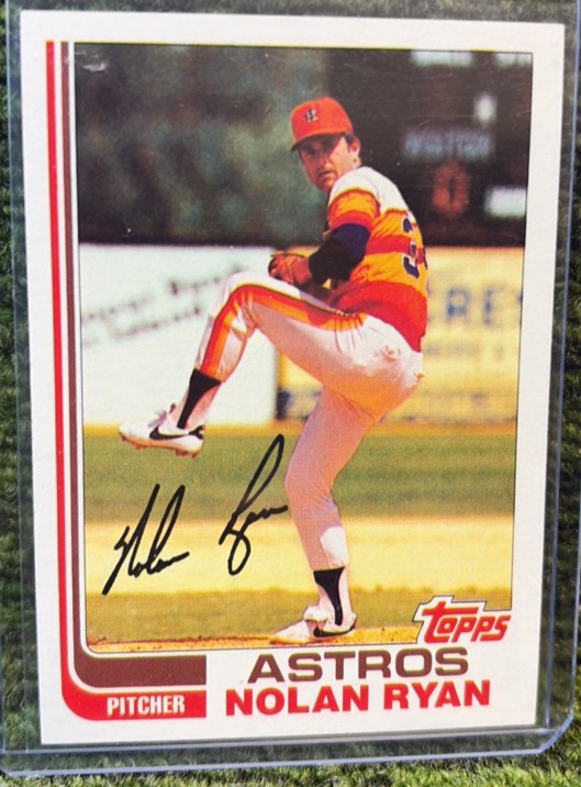 1982 Topps  # 90 Nolan Ryan Houston Astros Nice