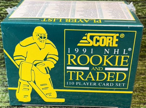1991 Score NHL Rookie and Traded 110 Player Card Set Factory Sealed