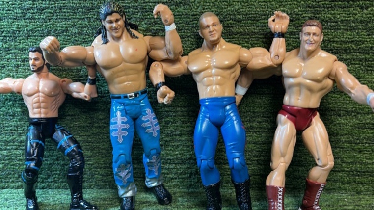 WRESTLING Lot of 4 Dudes