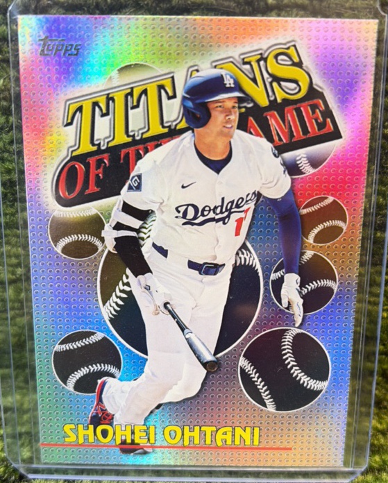 Topps 2026  Titans of the Game Shohei Ohtani Dodgers Insert Baseball Card TOG-1