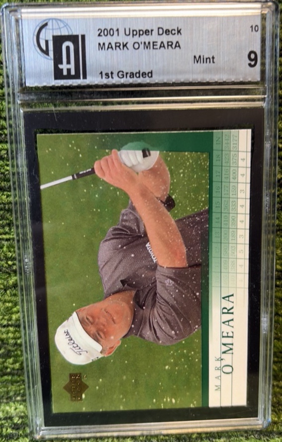 2001 UPPER DECK GOLF CARD #10 MARK OMEARA Graded 9