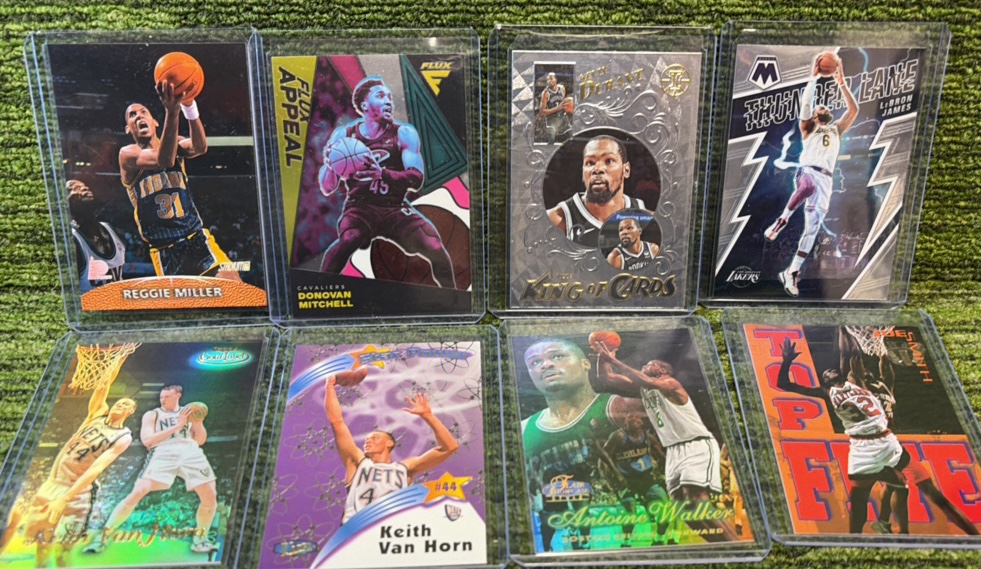 Mixed NBA 8 Cards in Total New school, and 90s Basketball