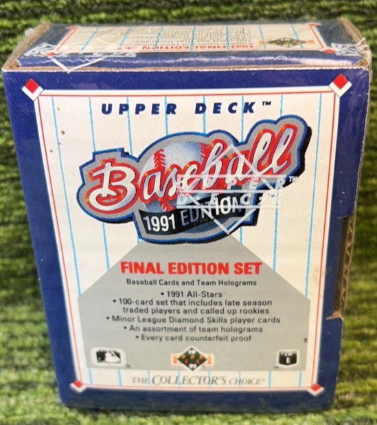 1991 Upper Deck Baseball Final Edition Set - Factory Sealed - Brand New Box Set 100 Cards