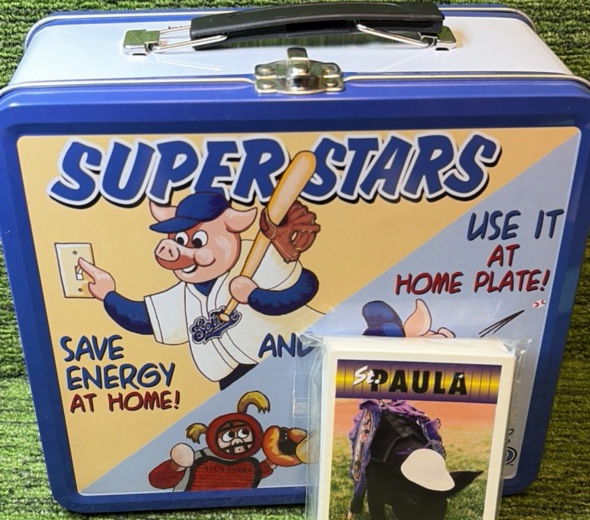 Saint Paul Saints LOT Lunchbox and Team Set