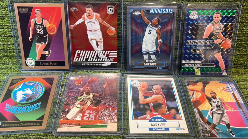 Mixed NBA basketball Lot Old-school& New school