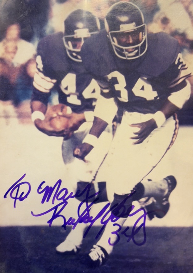 Rickey Young-Minnesota Vikings Autographed 8x10 Photo in Purple