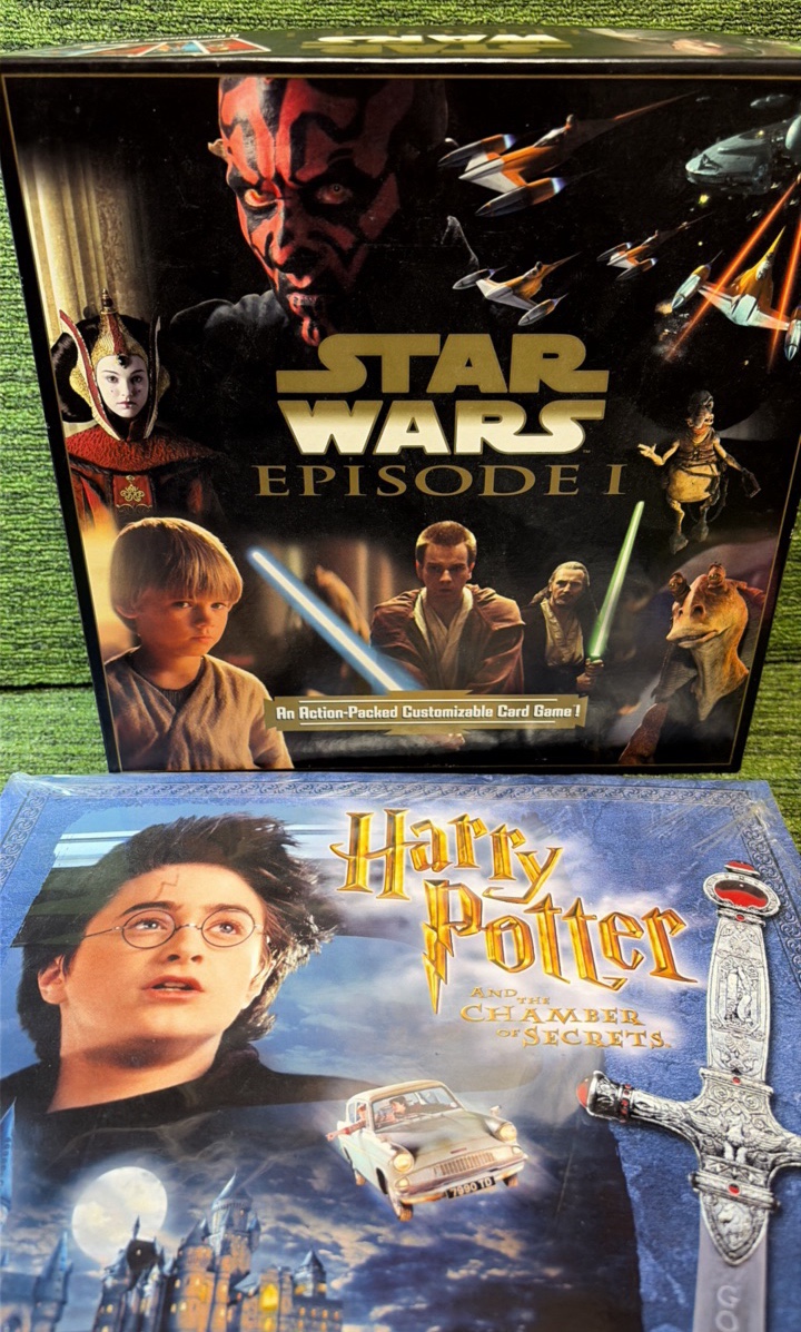 Star Wars Episode 1 Board Game 1999 Action, &Harry Potter Calendar Packed Customizable Board Game