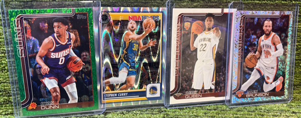 NBA Lot of 4 Cards Total- Inserts, Stars Rookie 