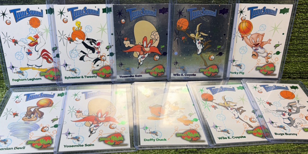 2026 Upper Deck Space Jam 30th Anniversary Toon Mixed Lot- With 2 Silver Foils