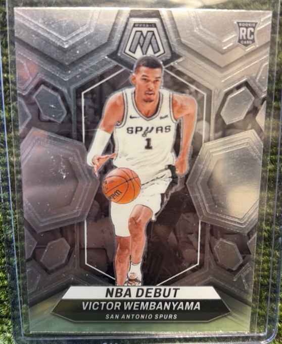 Victor Wembanyama 2023 Panini Mosaic NBA Debut RC #257 San Antonio Spurs