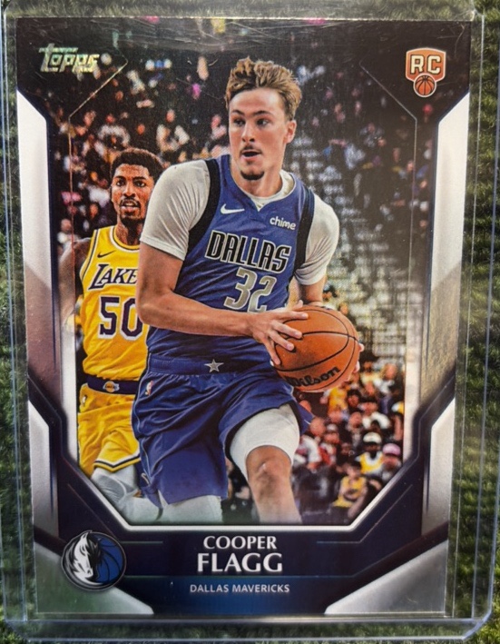 2026 Topps Collector Kit Exclusive #NBA-6 Cooper Flagg RC Holo Foil Mavericks