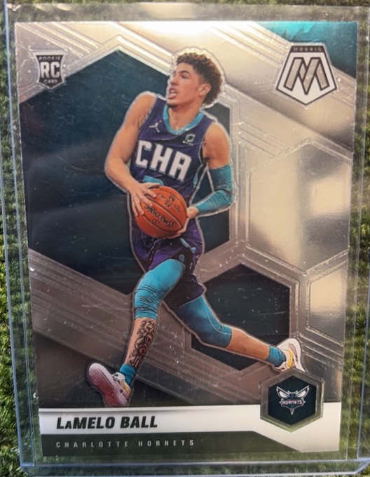 LaMelo Ball Mosaic 2020-21 Rookie RC #202 Charlotte Hornets