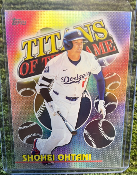 2026 Topps Series 1 Shohei Ohtani Titans Of The Game Insert L.A. Dodgers