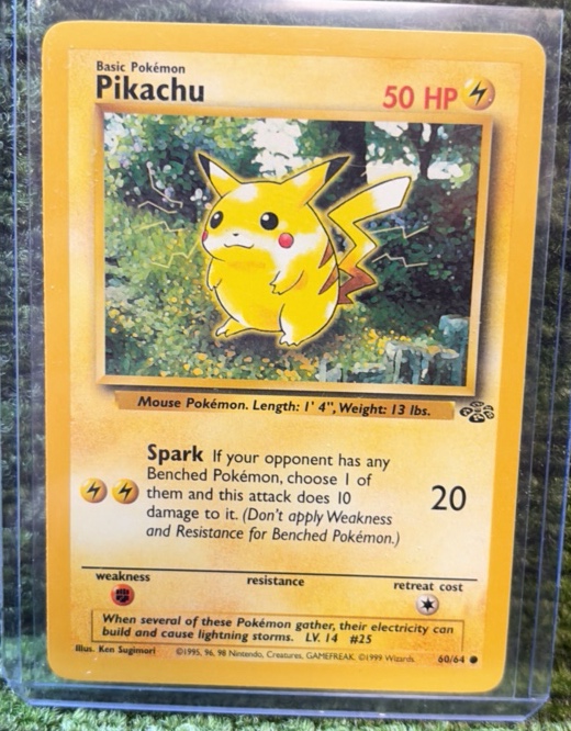 Pikachu Red Cheeks 6064 Jungle