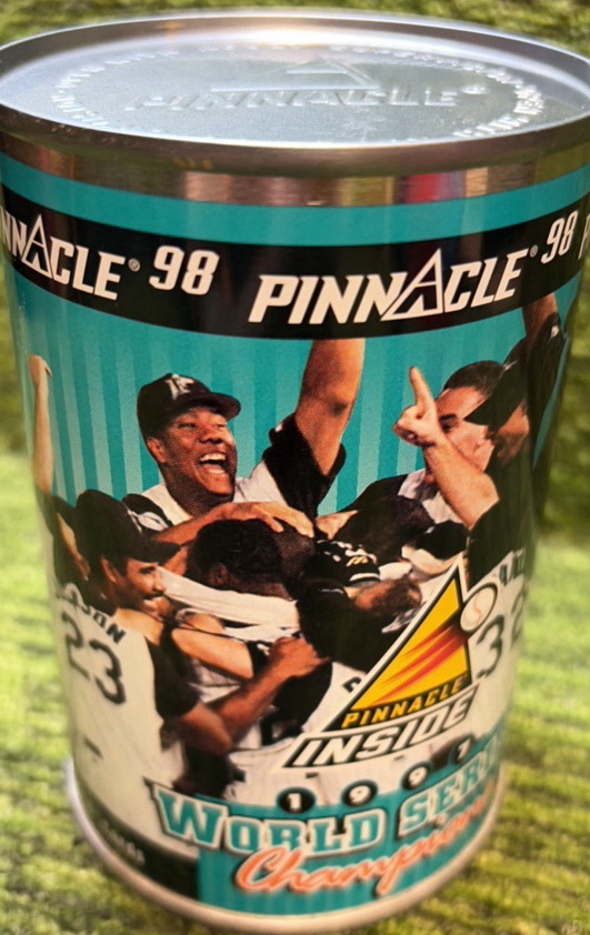 1998 Pinnacle Inside SEALED CAN Florida Marlins World Series RARE UNOPENED PACK Inside