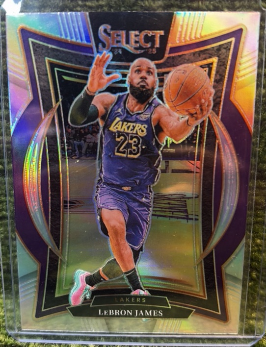 2024-25 Panini SELECT - Lebron James #54 Silver Refractor