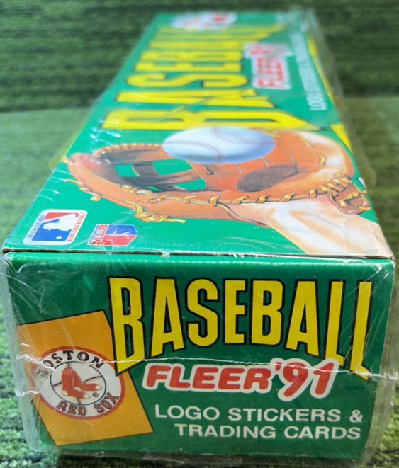 1991 Fleer Complete Baseball Set BOX-732 Cards 50 Stickers-partially sealed