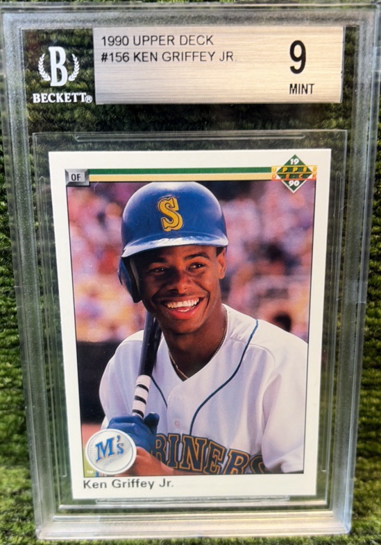 1990 BGS9 Ken Griffey Jr. #156 Upper Deck Seattle Mariners