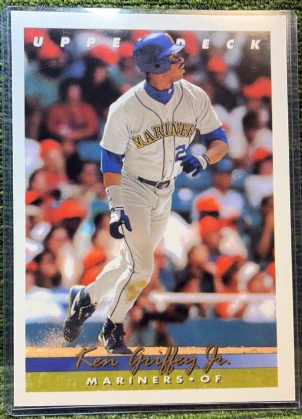Ken Griffey Jr. JUMBO 1993 Upper Deck #355 Seattle Mariners