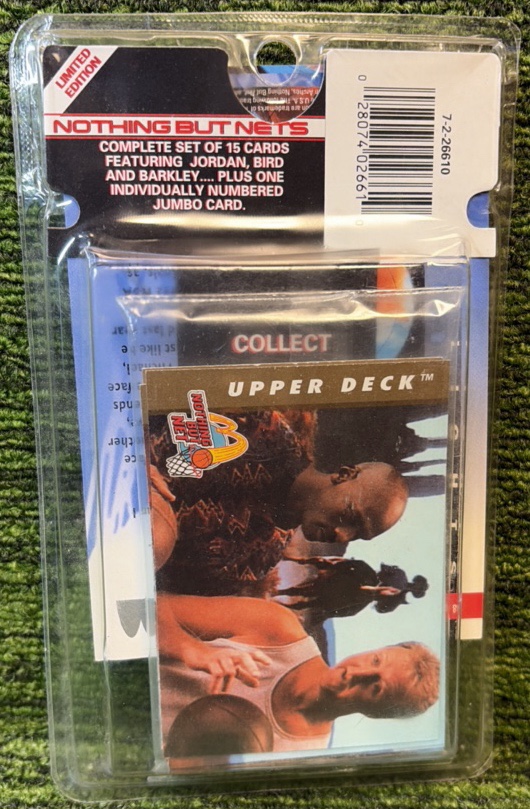 1994 Upper Deck Nothing But Nets Limited Edition Cards Complete Set 1-15 Sealed