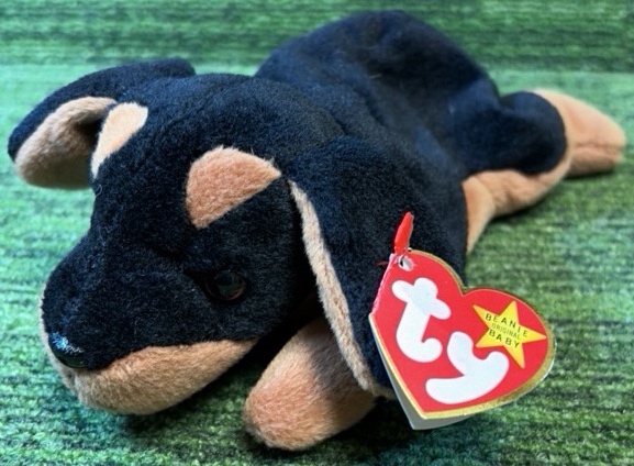 1996 Doberman Beanie Baby "Doby" with Original Tags