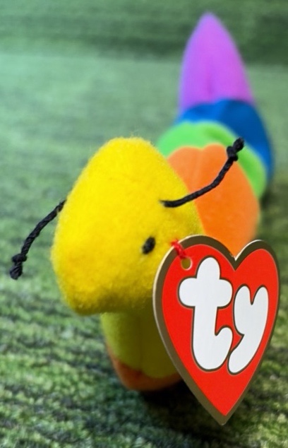 TY Beanie Baby Inch the Inchworm Collectible