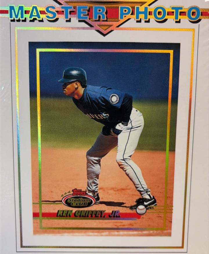 1993 TOPPS STADIUM CLUB MASTER PHOTO KEN GRIFFEY JR. (UNOPENED SEALED) HOF