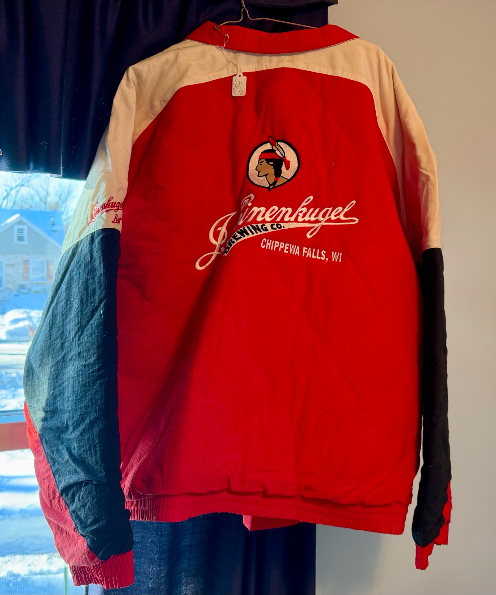 Leinenkugel Winter Mens Jacket Advertisement