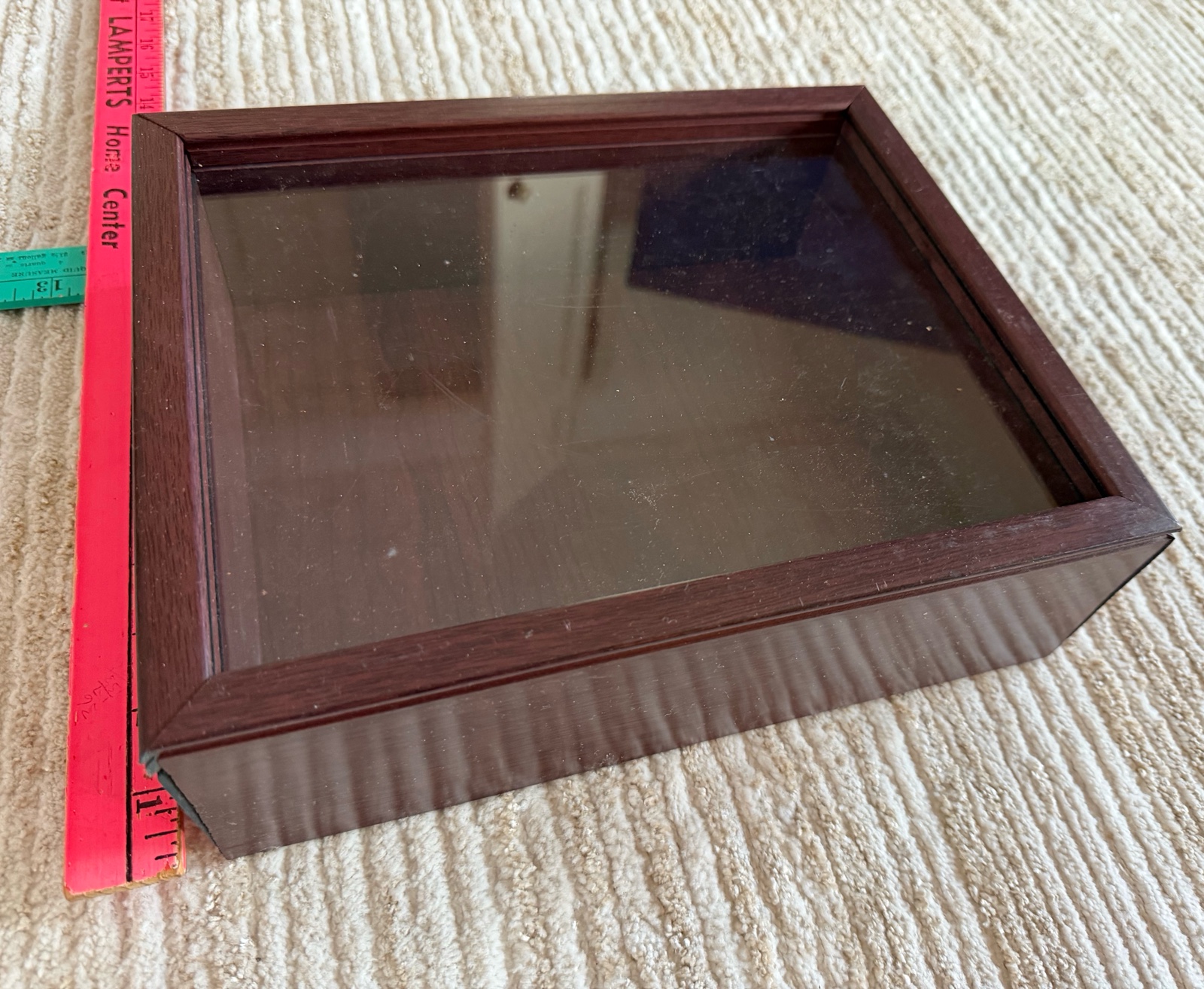 Display case Plexi glass sliding top