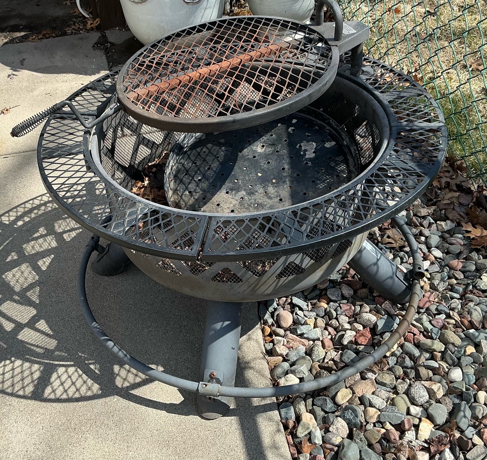 Bali portable fireplacegrill