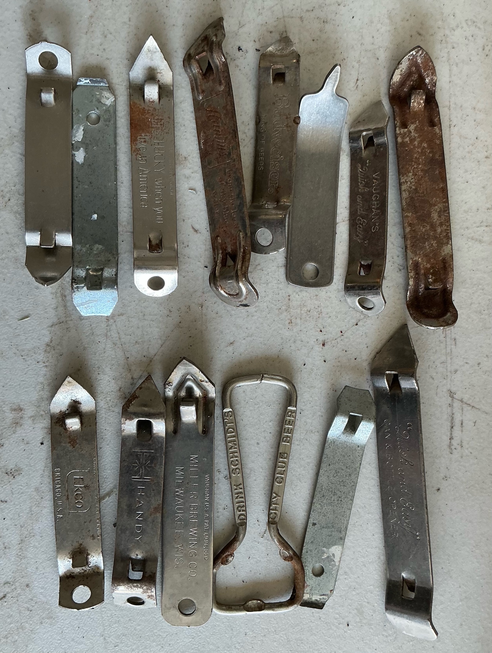 Advertising beer bottle openers