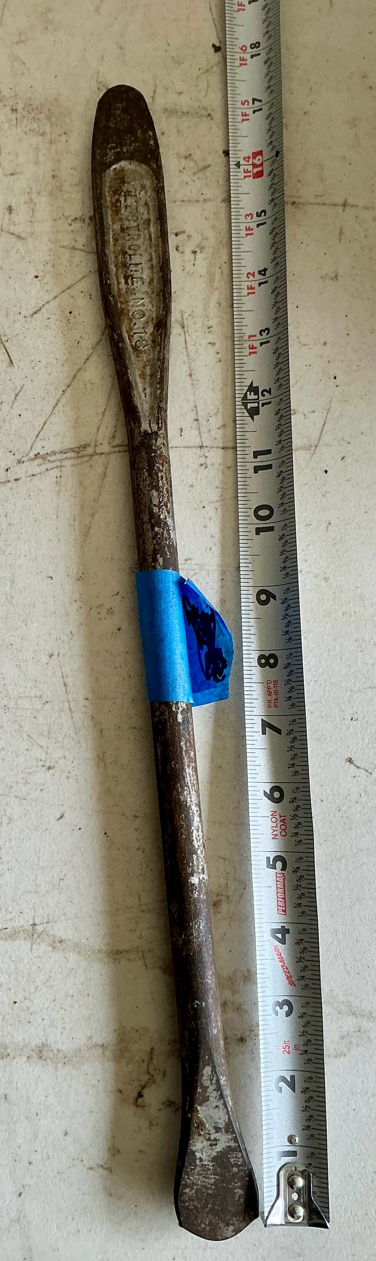 Vintage tire spoon Lectrolite #18