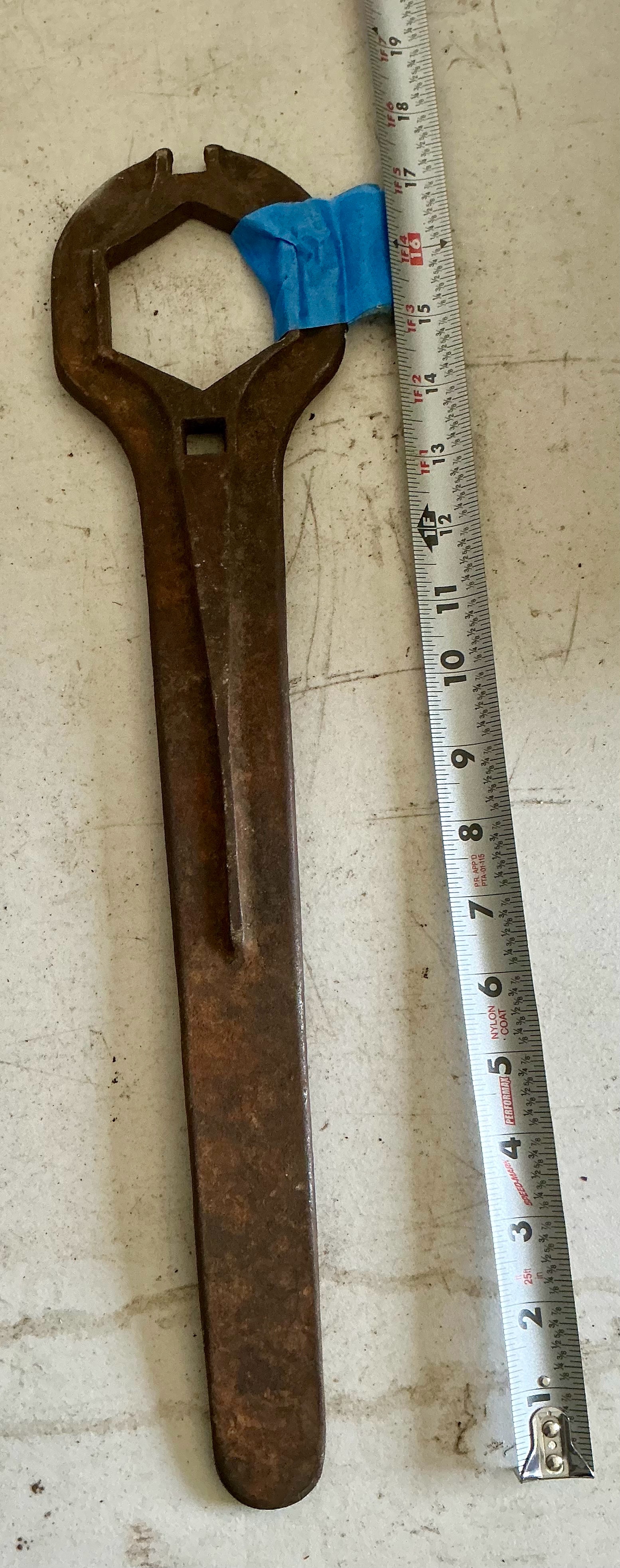 Vintage Rudge-Whitworth #120 hubcap wrench