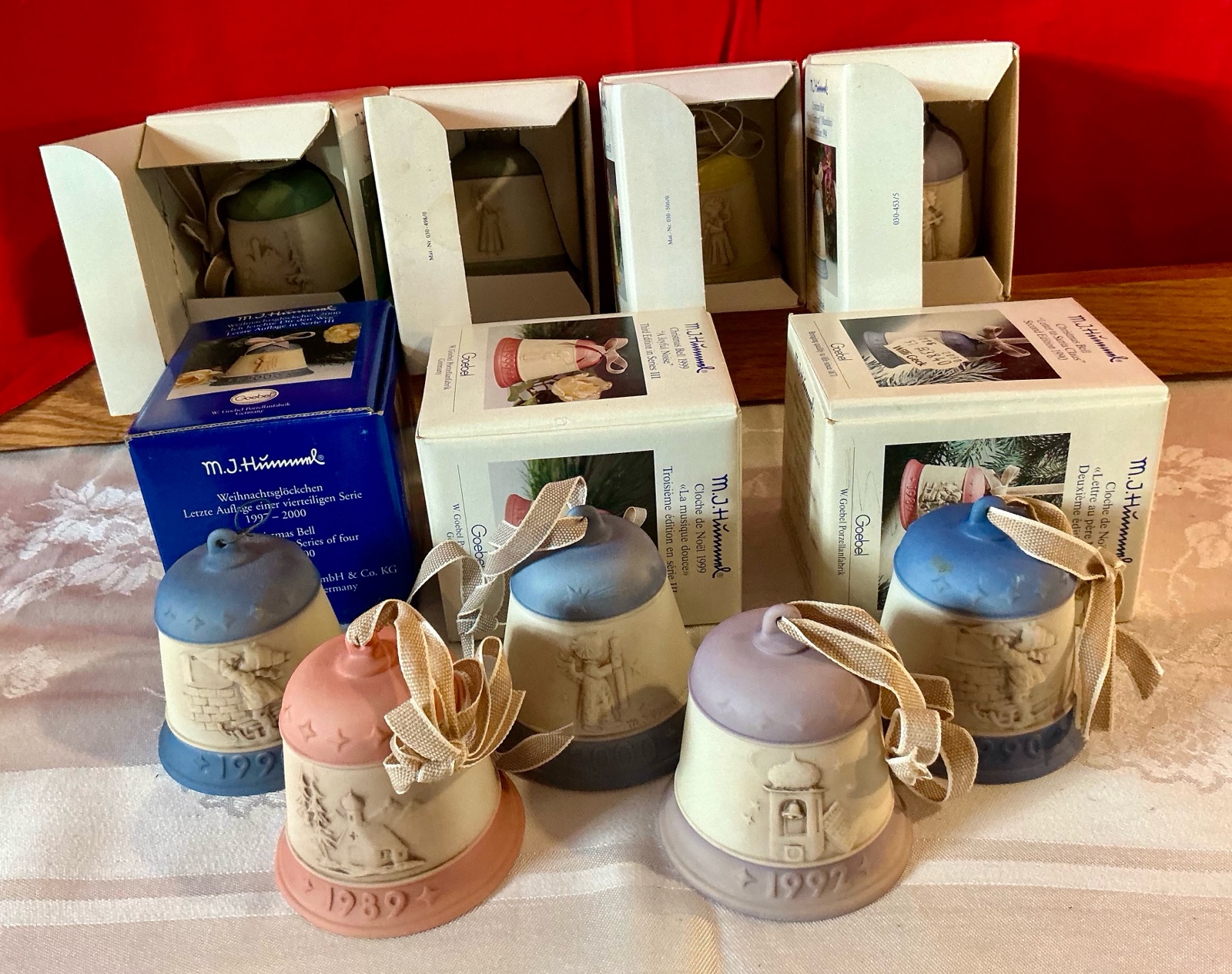 9 Hummell bells 1989-2000 Goebel