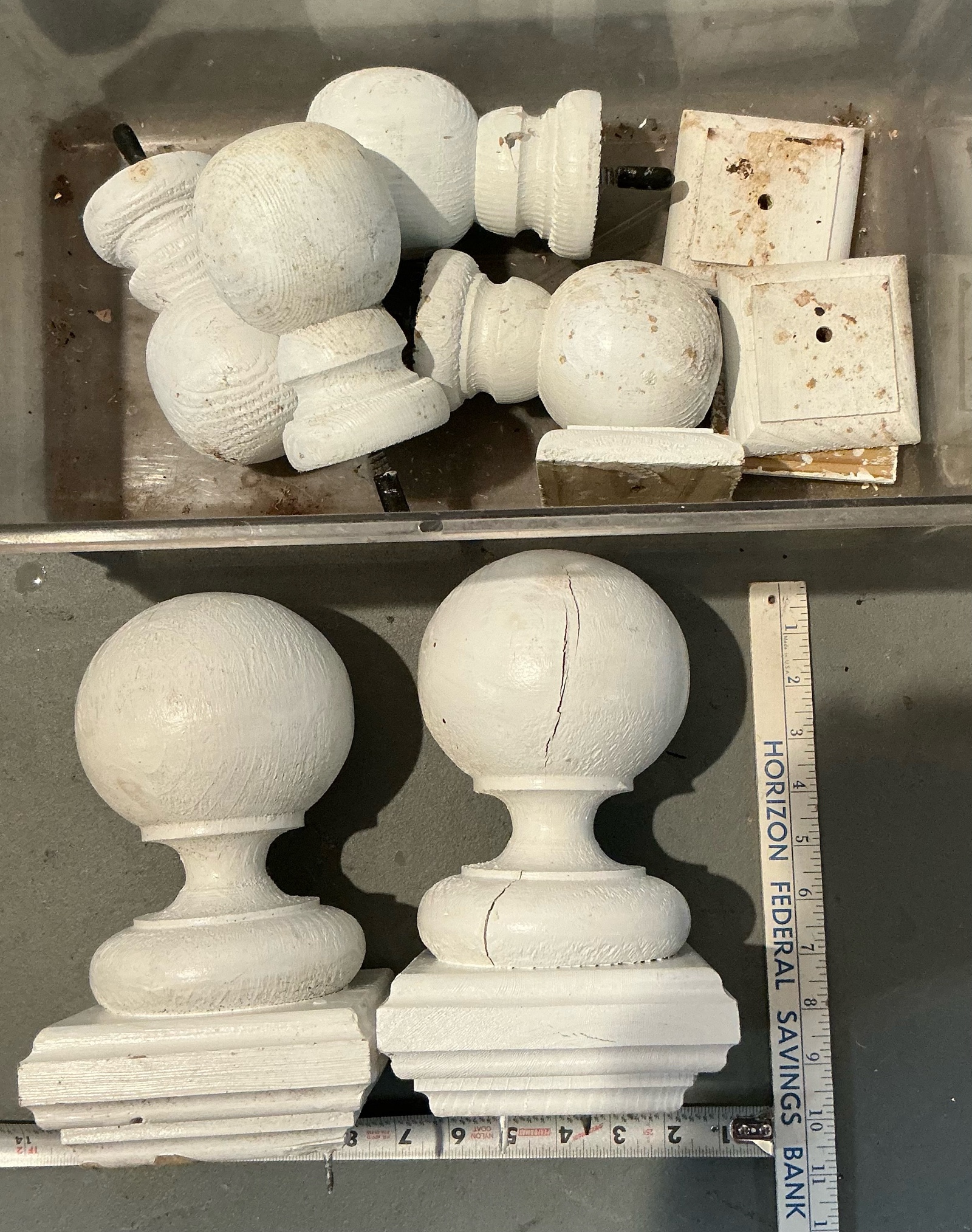 Group Wood Baluster Architecture pieces