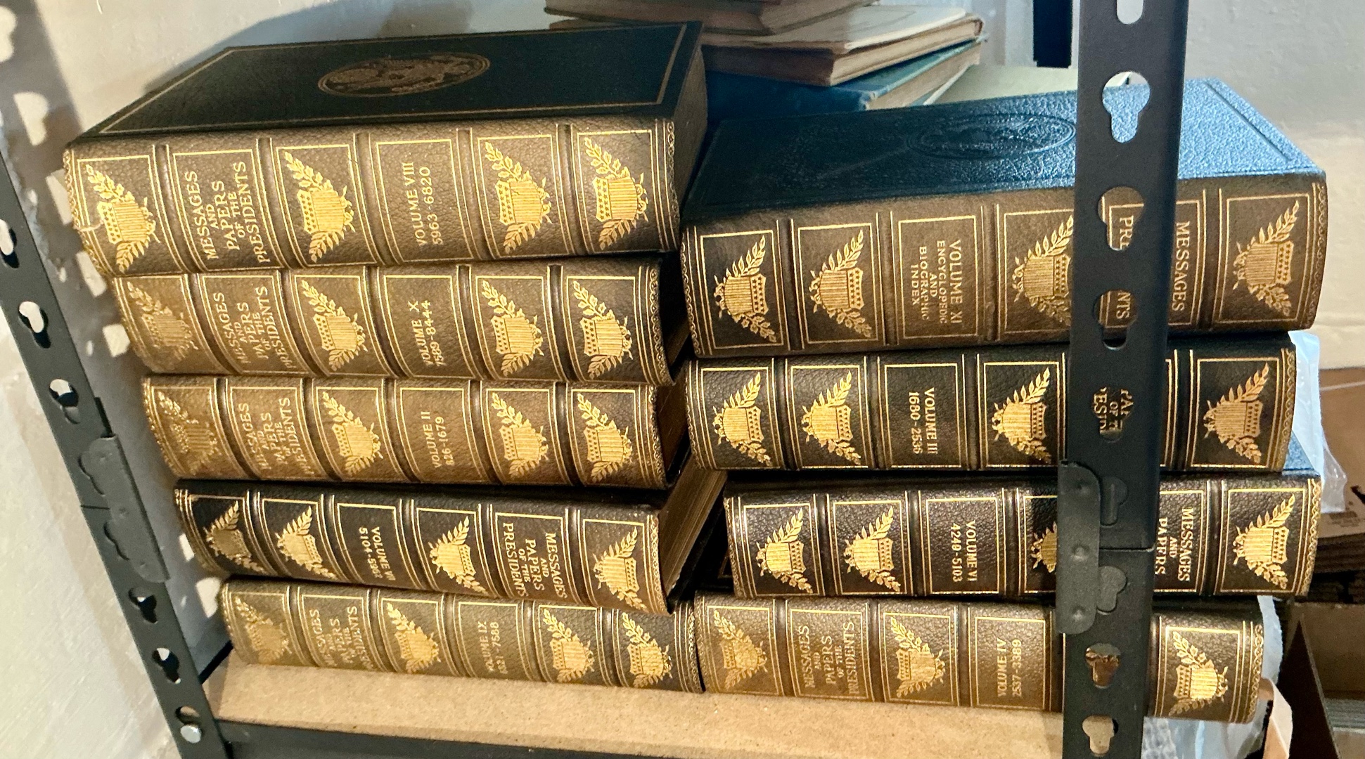 Group of 9 Books Bureau of National Literature Compilation President Paper