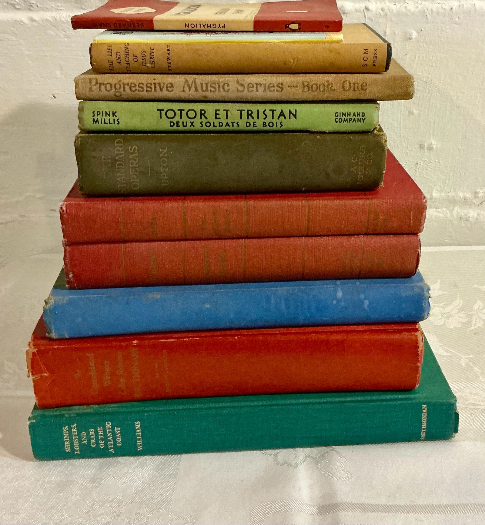 Vintage music, childrens, education books