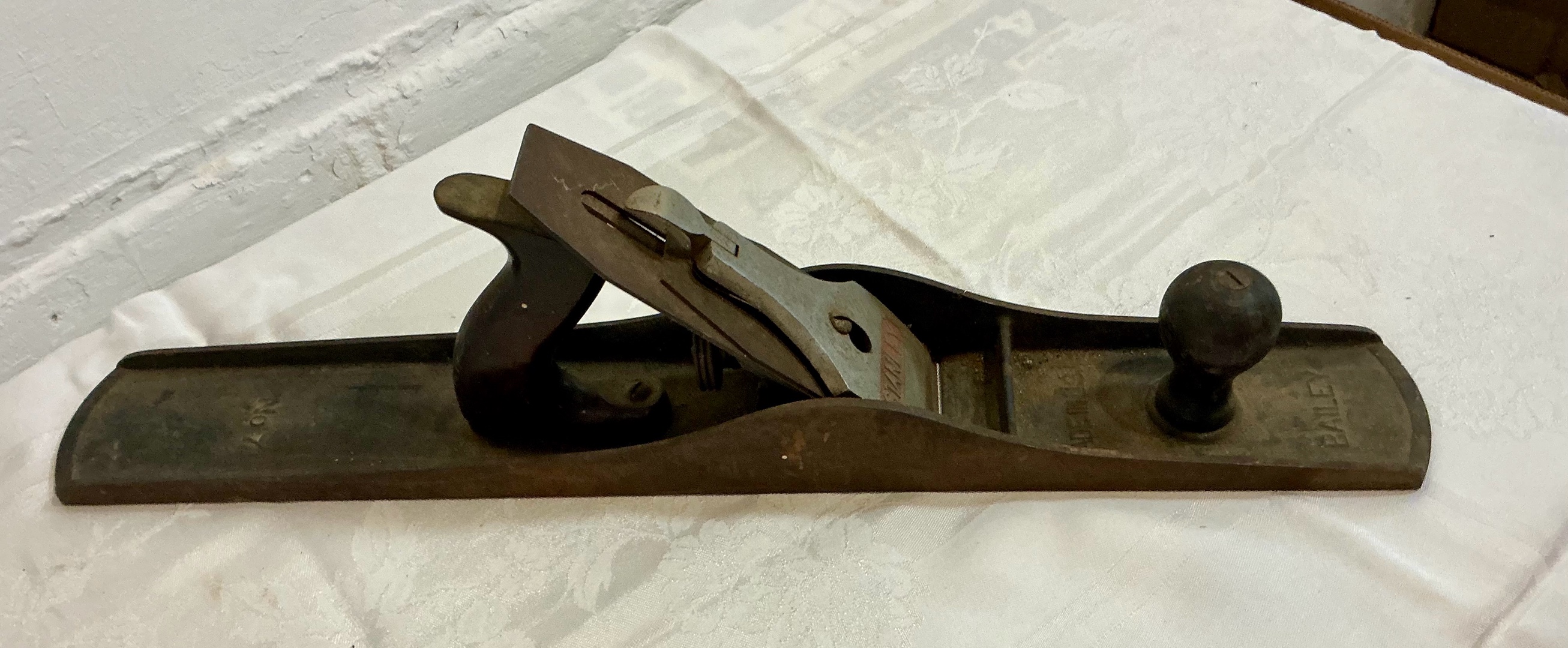 Vintage Stanley number 7 wood plane