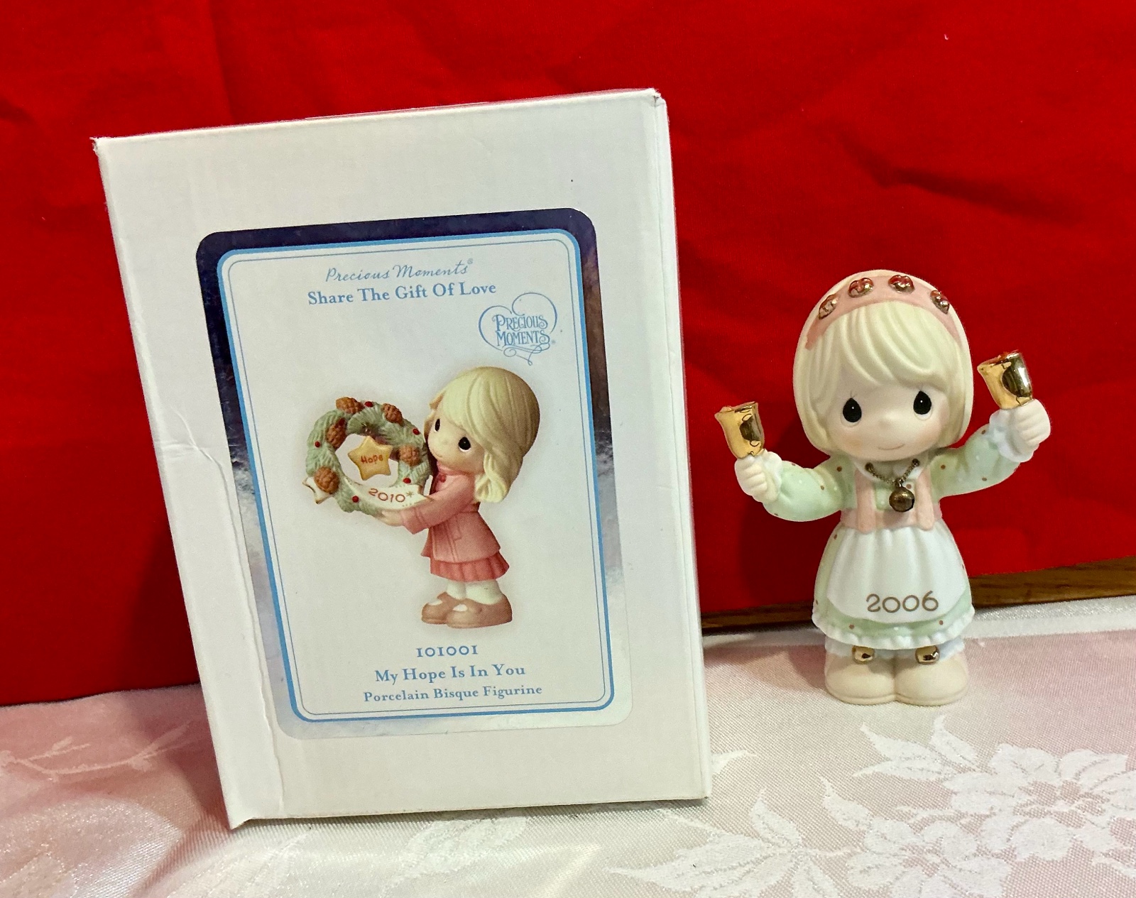 Precious moments 2006 My hope is in you 1010001