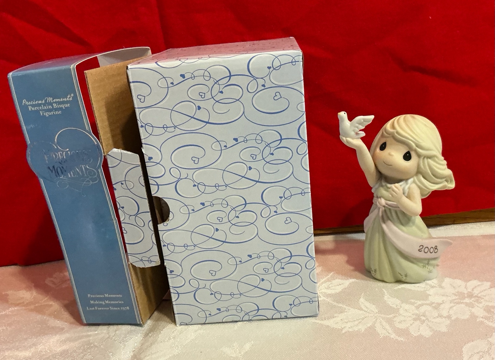 Precious moments 2008 blessings of peace to you number 810001