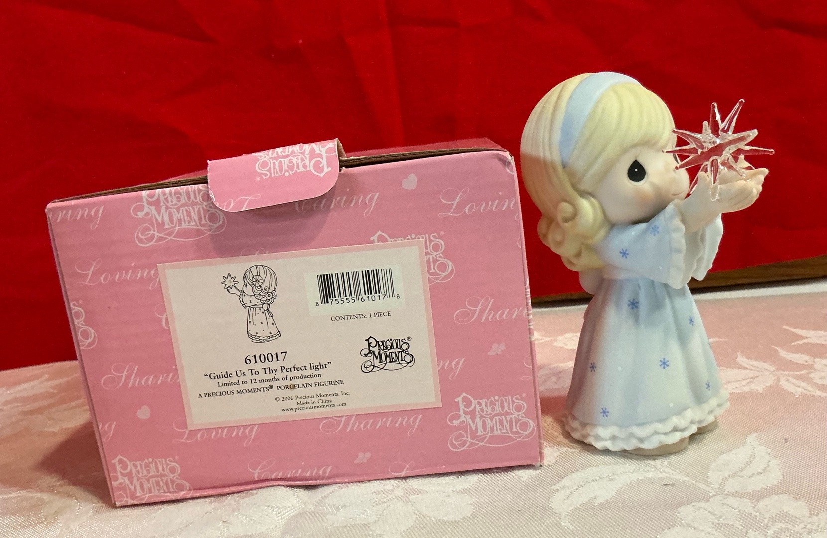 Precious moments 2006 Guide is to thy perfect light number 610017