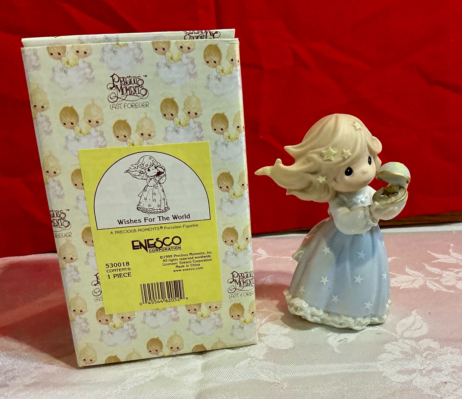 Precious moments 1999 Wishes for the world number 530018