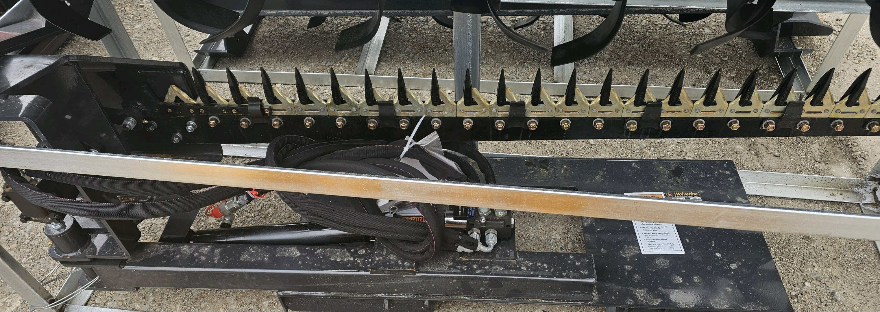 2026 Unused WOLVERINE Skid Steer Sickle Bar Mower SBM-12-72W