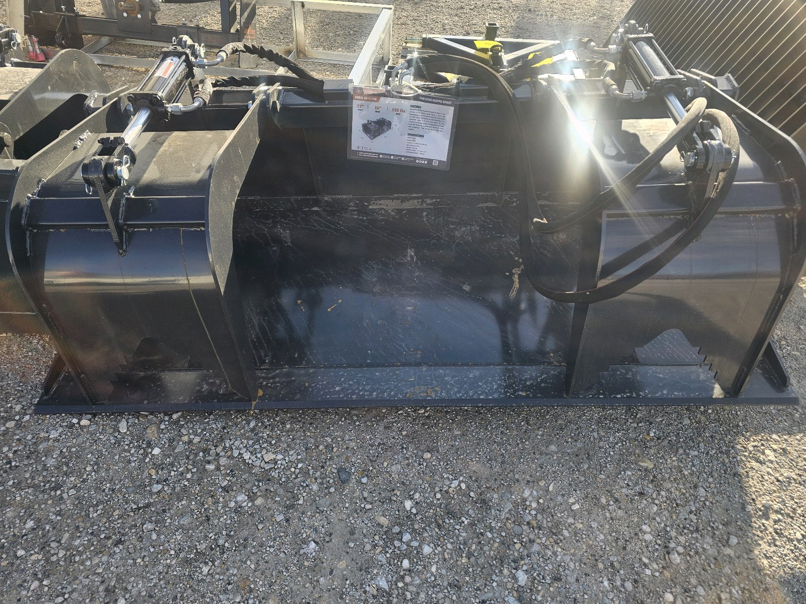 2026 Unused WOLVERINE Grapple Bucket GB-11-72W