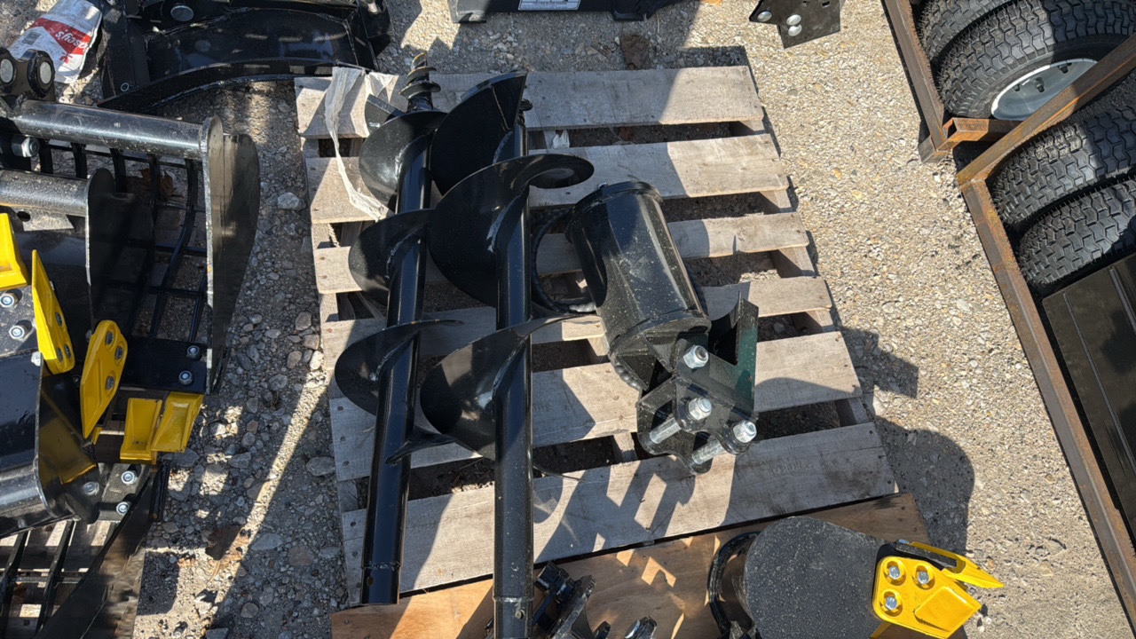 Mini Excavator 20cm & 30cm auger drill set