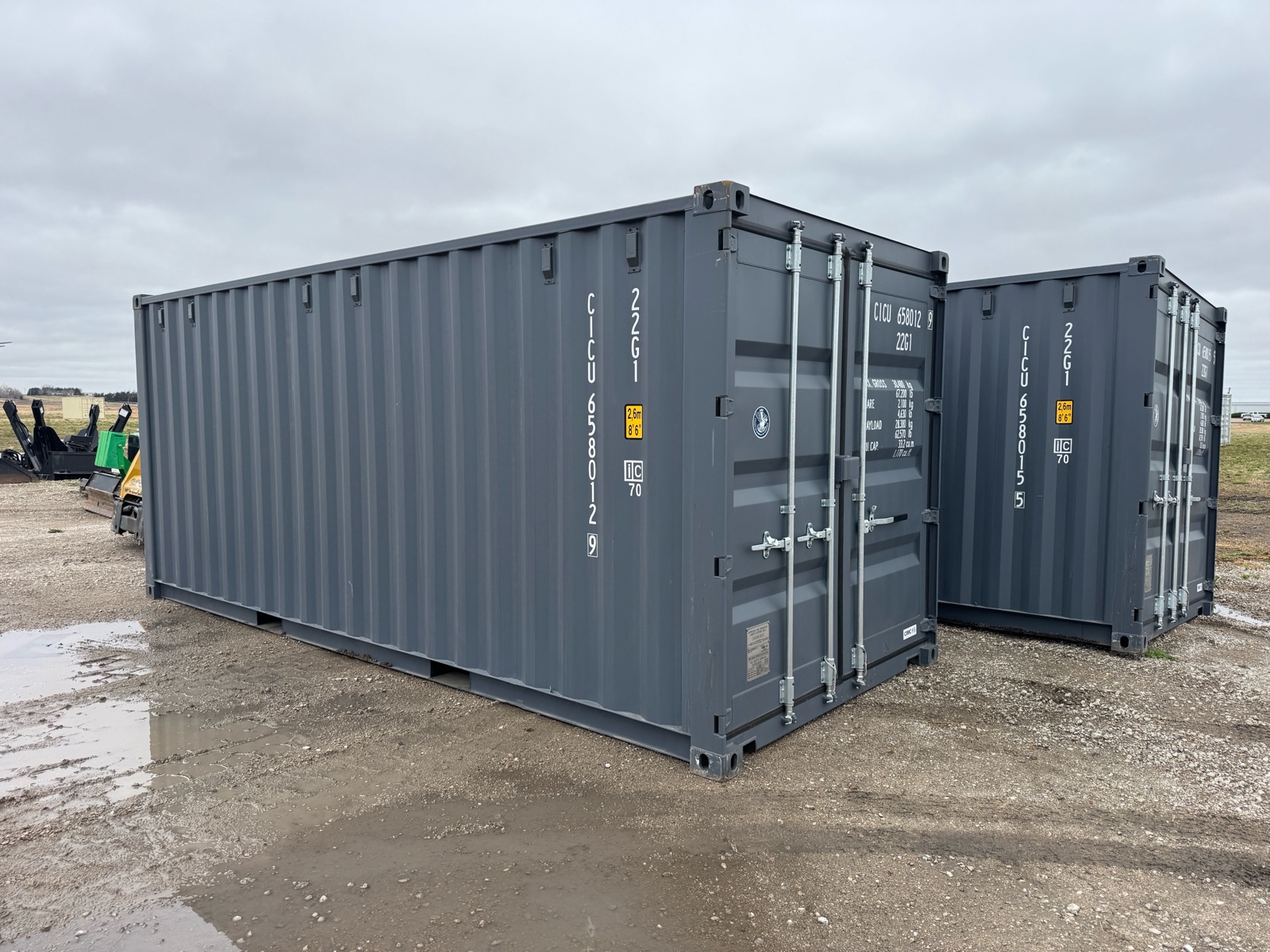 20ft Single Trip Container