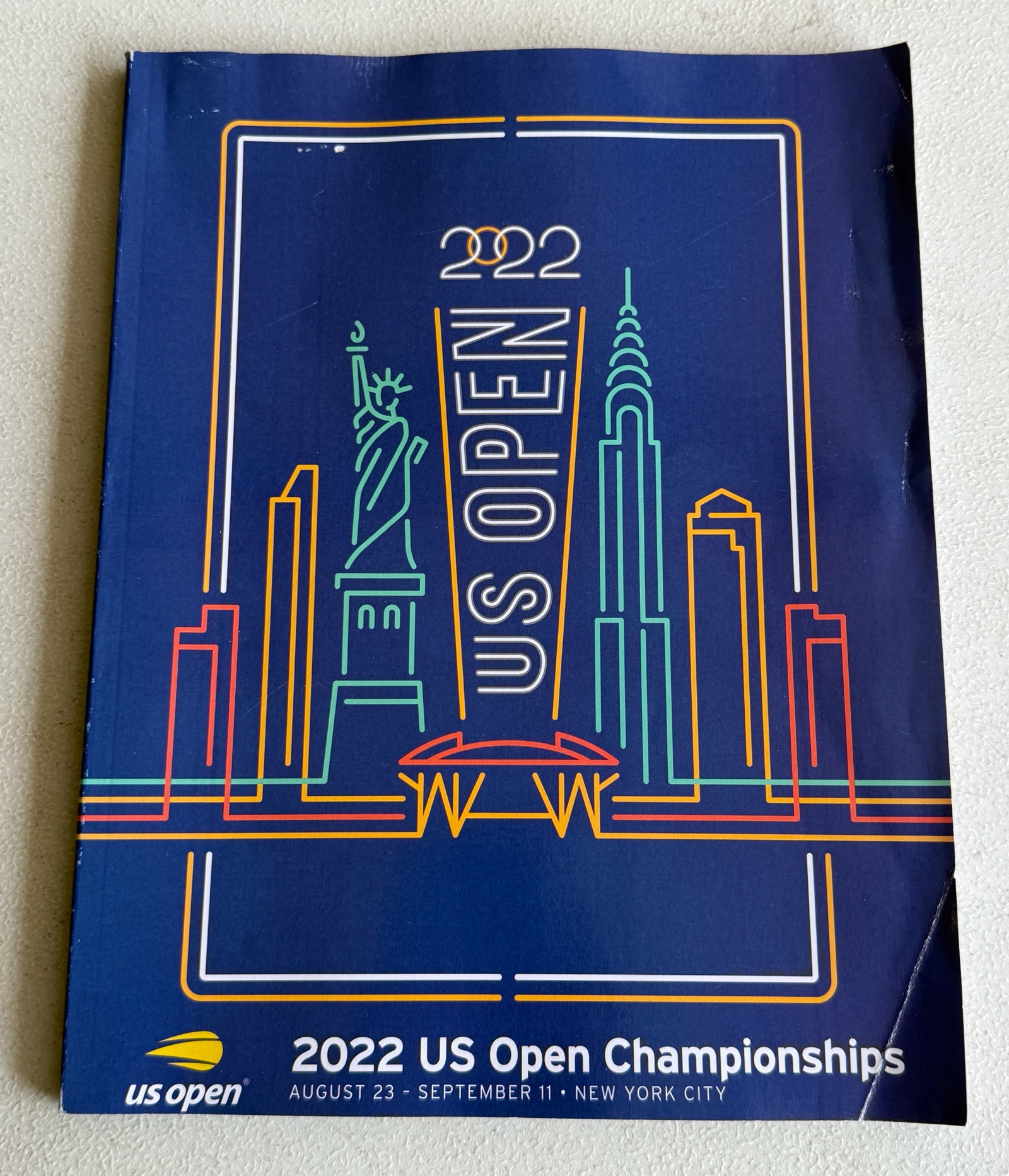 2022 US Open Tennis Program