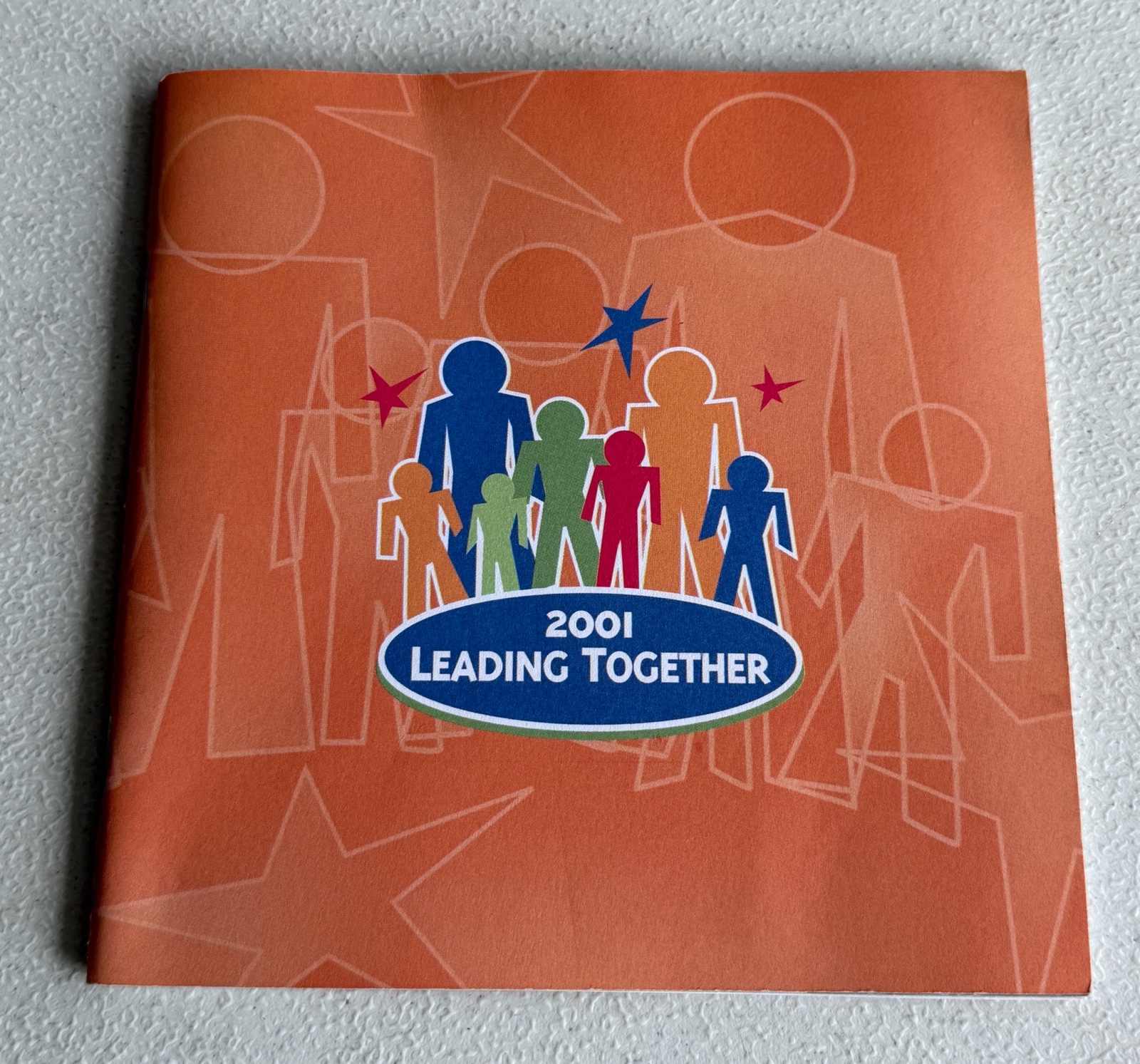 2001 Autographed Leading Together Program - James Flanigan, Rulon Gardner, Sam Perkins, Chris Thomas